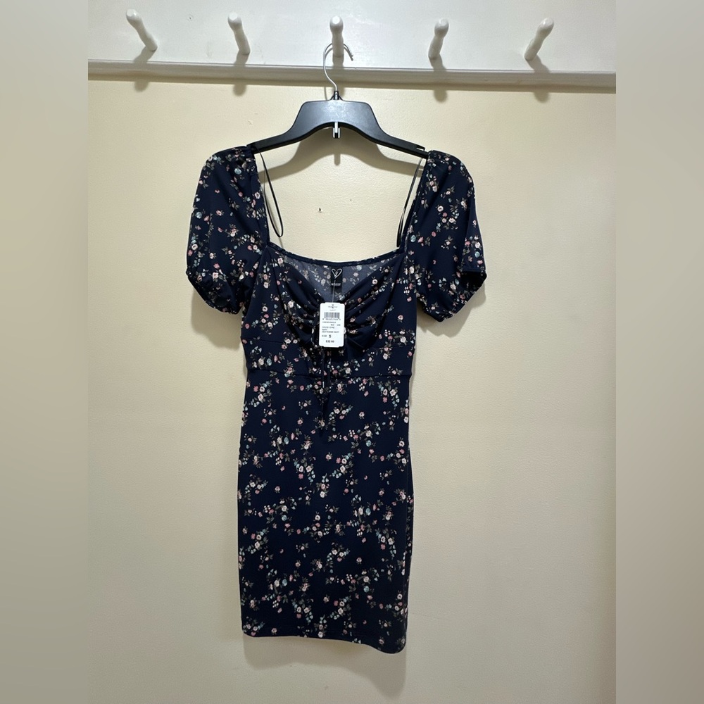 Windsor Navy Floral Dress